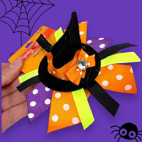 Halloween cuteness in a box! Headband Barrettes Light-Up Necklaces Koozie NEW - Picture 4 of 12